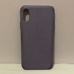 Apple iPhone X/XS Leather Case